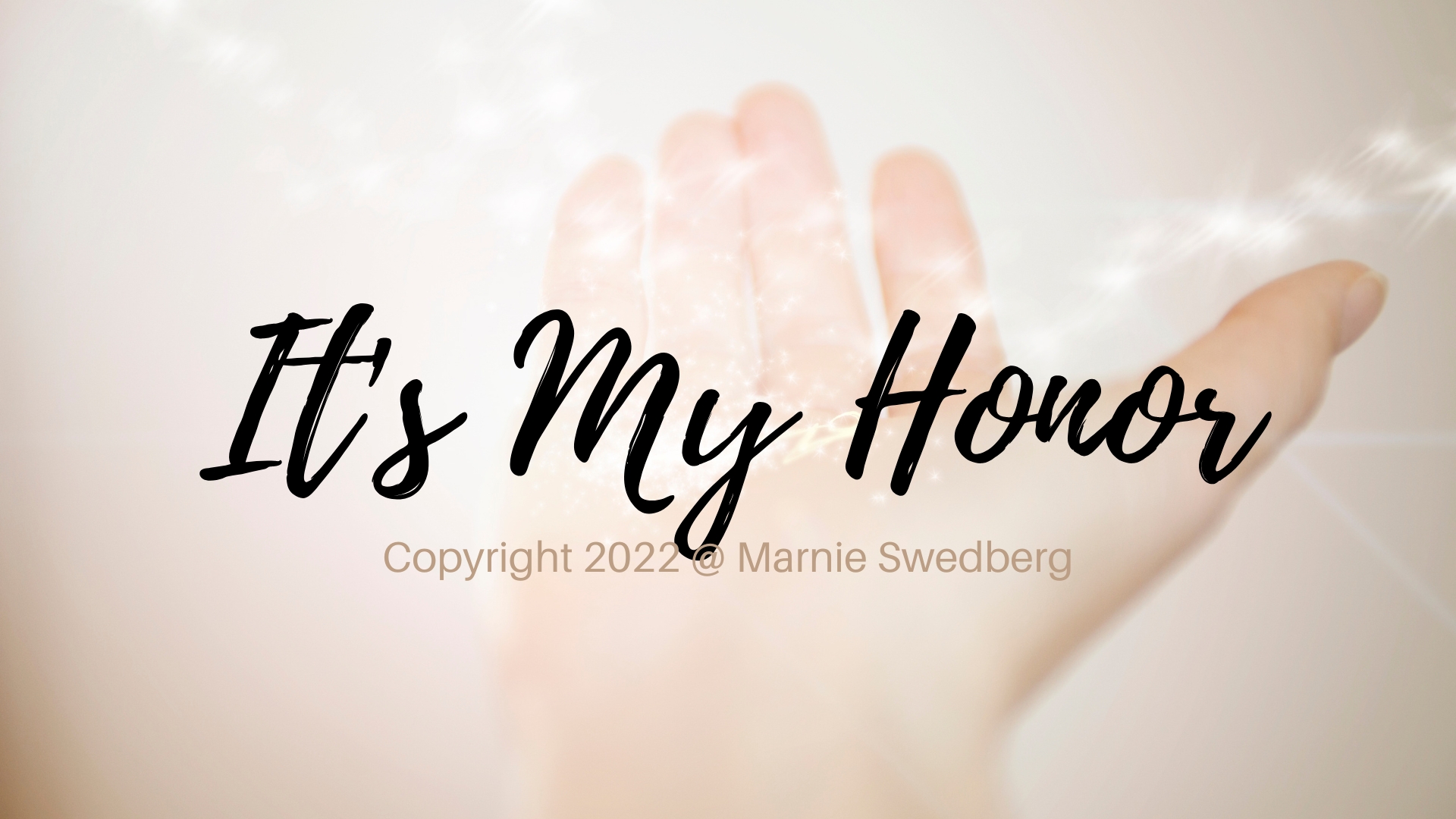 Its My Honor Cover Image