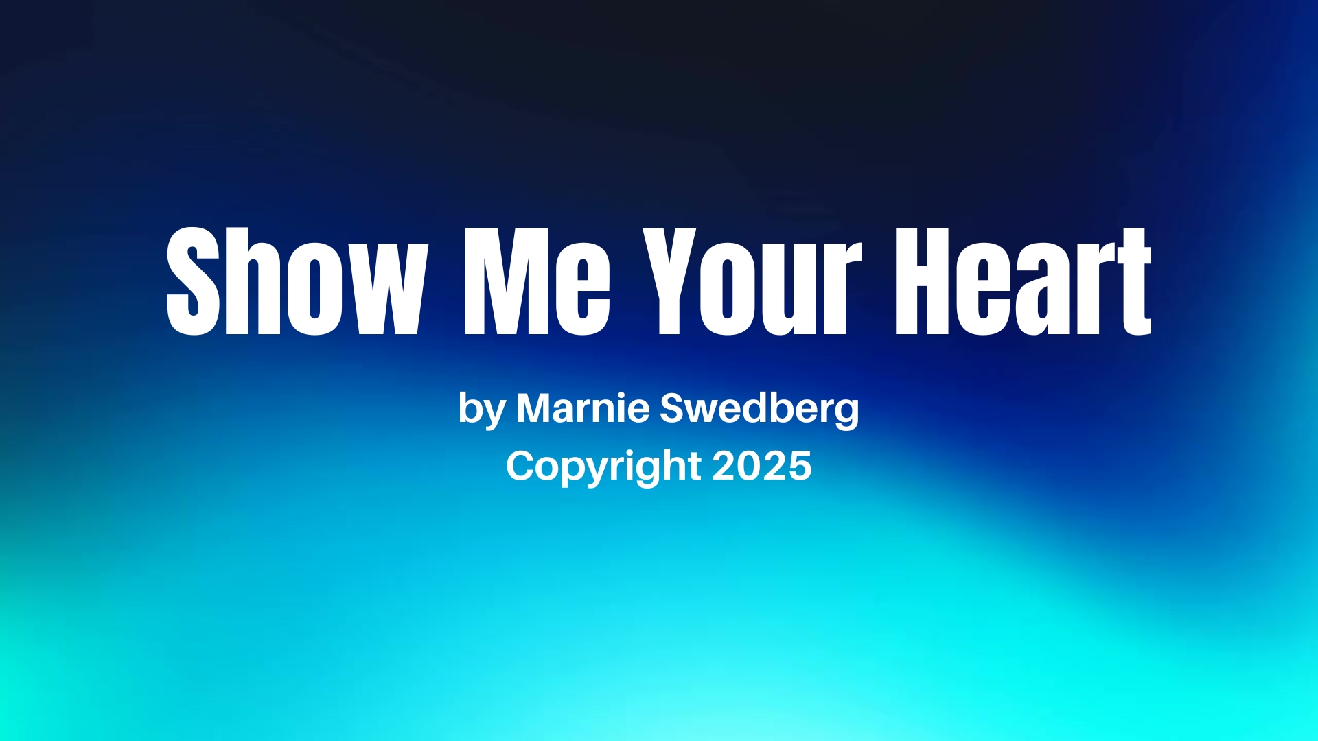Show Me Your Heart Cover Image