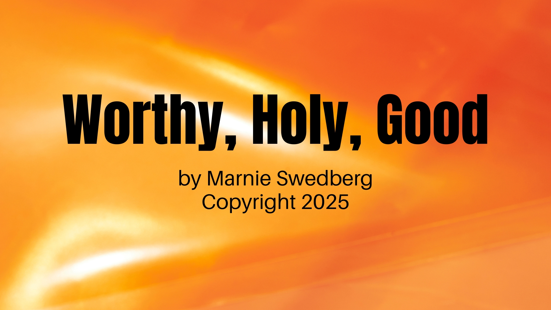 Worthy, Holy God Cover Image