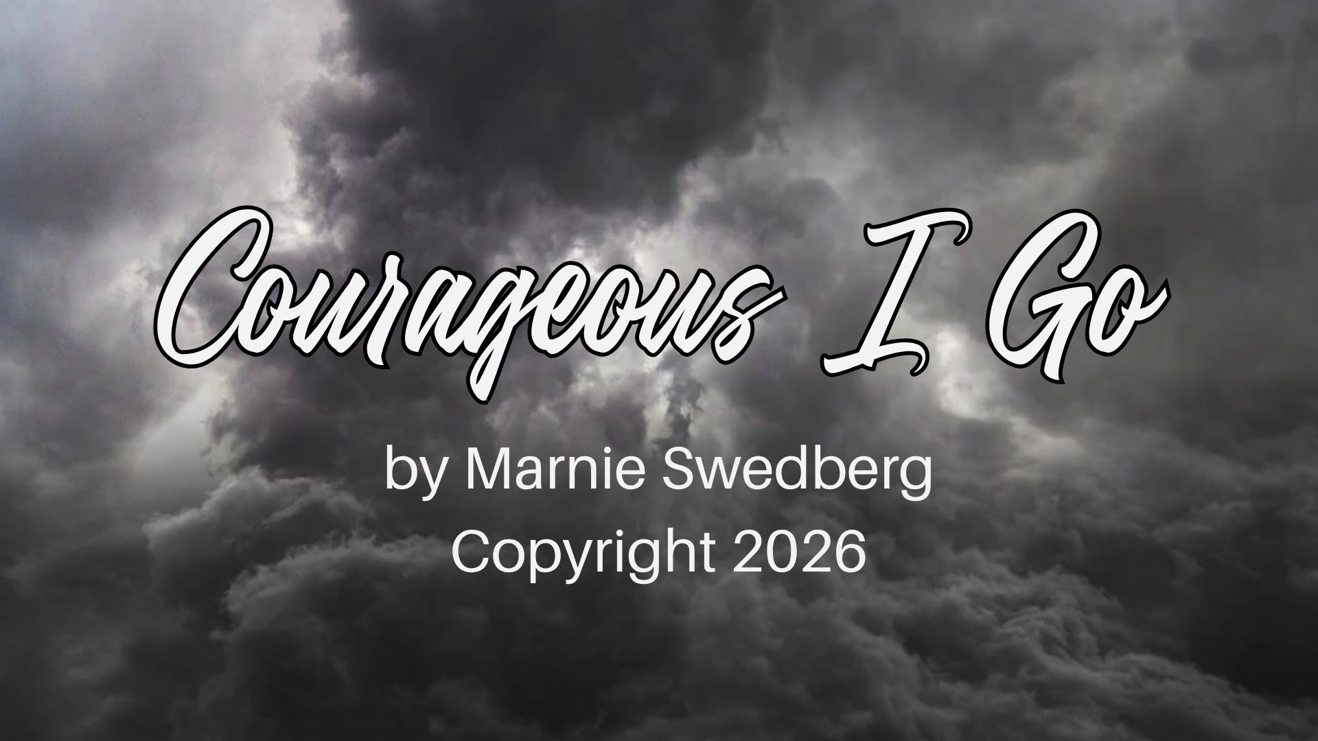 Courageous As I Go Cover Image